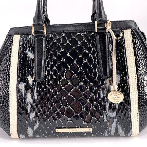 BRAHMIN BLACK CARLISLE ARDEN - Picture 5 of 15